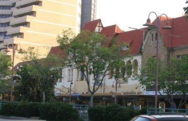 Windhoek - centrum oud en nieuw